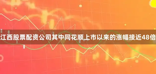 江西股票配资公司其中同花顺上市以来的涨幅接近48倍